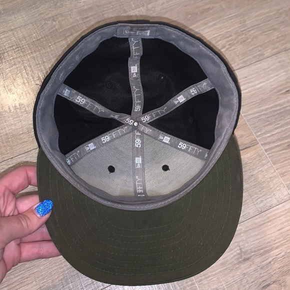 New Era 59 fifty Cleveland Indians camo baseball hat - Picture 5 of 8